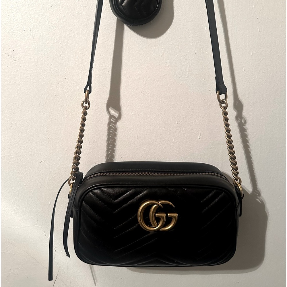 Gucci marmont small shoulder/crossbody bag 2 in 1 - Picture 2 of 7